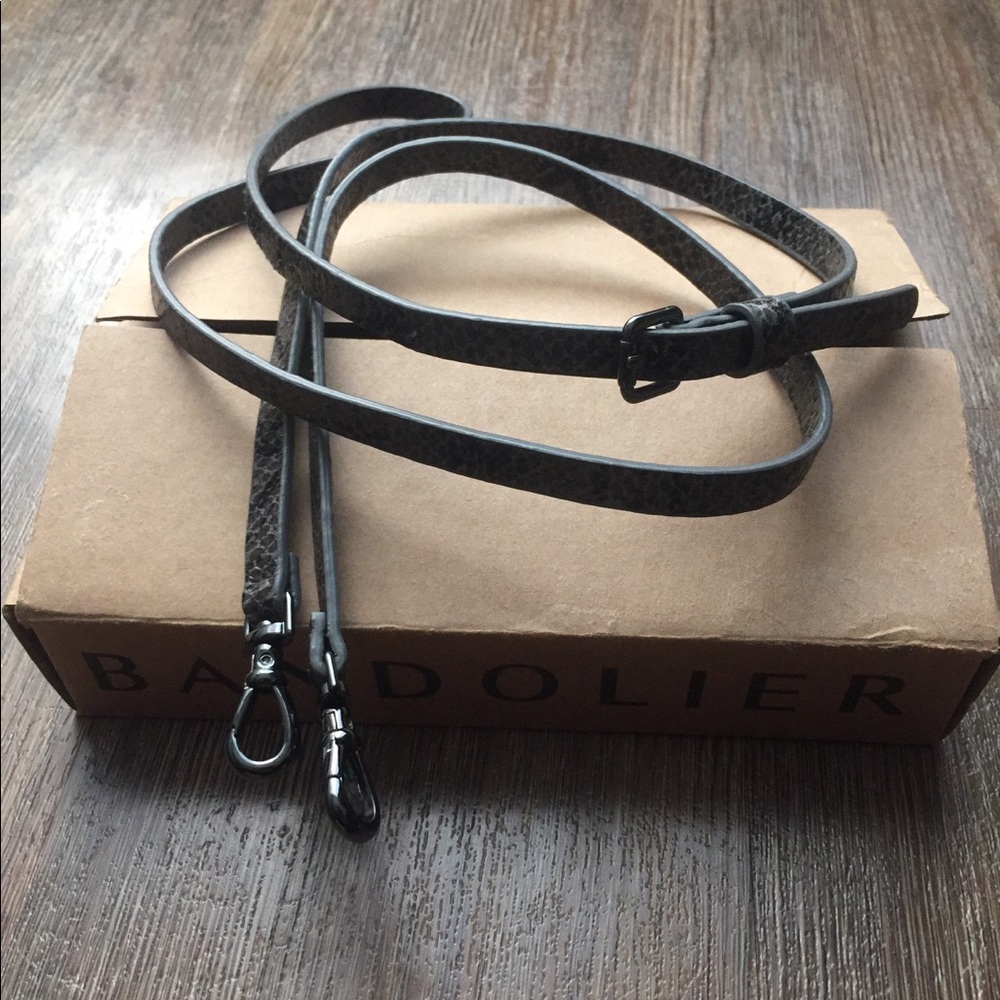 Bandolier strap snake skin